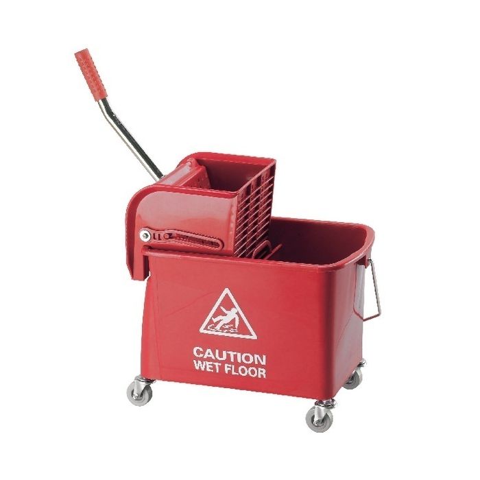 Mobile Mop Bucket 15L - Red Mobile Mop Bucket 15L - Red