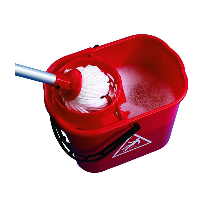 Professional Mop Bucket 15L - Red