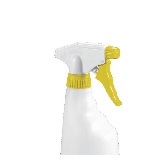 Trigger Spray Bottles 600ml Yellow - Pack of 4
