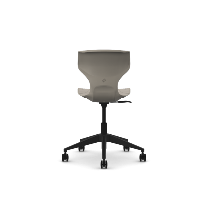 Cogni Task Chair (upholstered) - Black frame - Sand