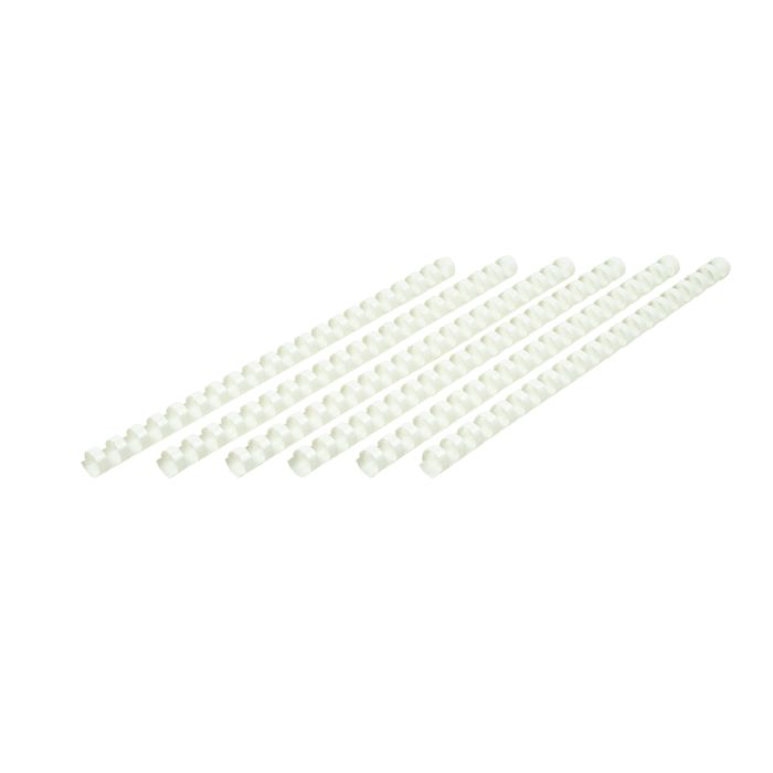 Binding Combs A4 21 Ring 14mm - White - Pack of 100