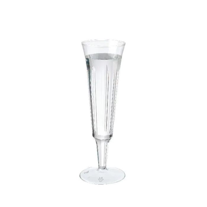 Plastic Champagne Glasses - Pack of 10