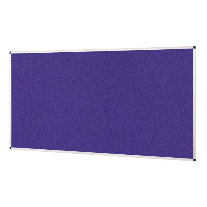 ColourPlus Vibrant Noticeboard Aluminium Frame 1200 x 1800mm - Purple ColourPlus Vibrant Noticeboard Aluminium Frame 1200 x 1800mm - Purple