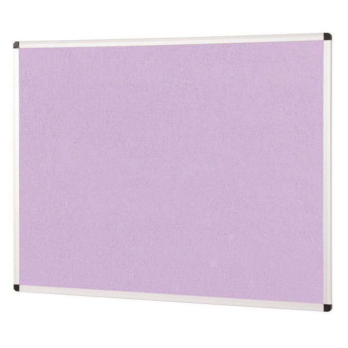 ColourPlus Vibrant Noticeboard Aluminium Frame 600 x 900mm - Lilac ColourPlus Vibrant Noticeboard Aluminium Frame 600 x 900mm - Lilac