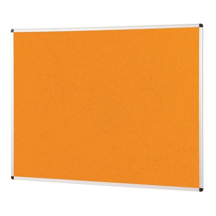 ColourPlus Vibrant Noticeboard Aluminium Frame 900 x 1200mm - Orange ColourPlus Vibrant Noticeboard Aluminium Frame 900 x 1200mm - Orange