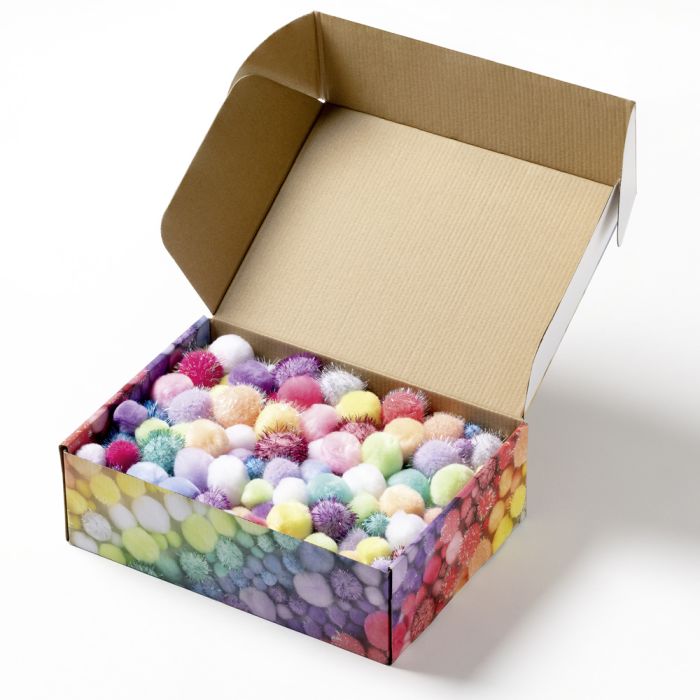 Jumbo Box of Pom-Poms