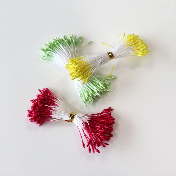 Stamens Assortment. Pack of 3 Stamens Assortment. Pack of 3