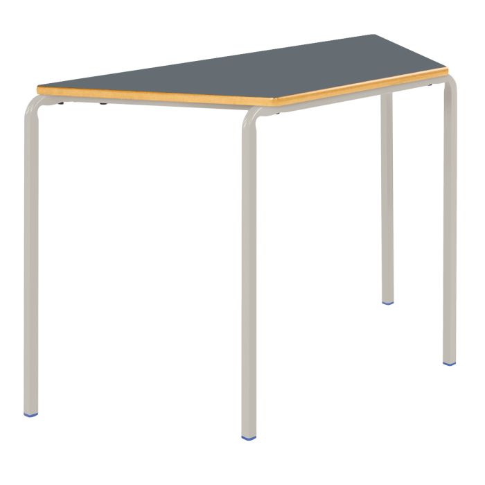Trapezoidal Table Crush Bent- 1200x600mm - 8-11Y Slate Grey