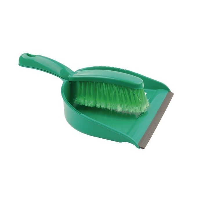 Dustpan & Brush Set - Green