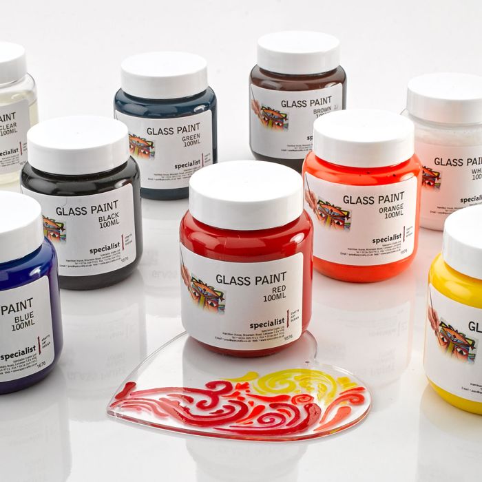Specialist Crafts Glass Paints Assortment Specialist Crafts Glass Paints Assortment