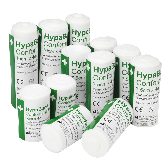 HypaBand Conforming Bandages Assorted- Pack of 12