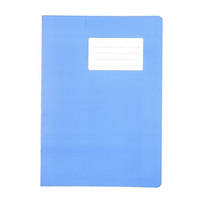 Durabook Exercise Books A4 64 Page 8mm F&M/Blank Alternate - Light Blue - Pack of 50