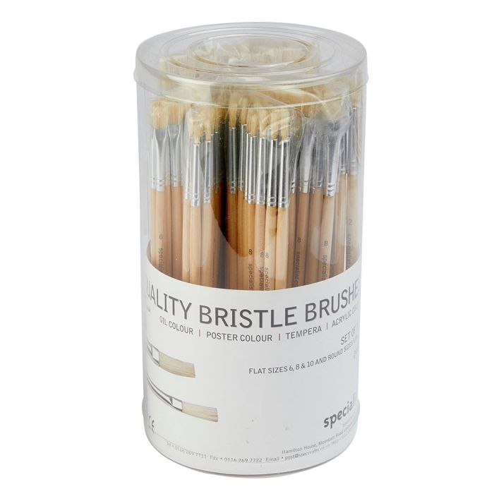 Specialist Crafts Hog Bristle Art Brushes Specialist Crafts Hog Bristle Art Brushes
