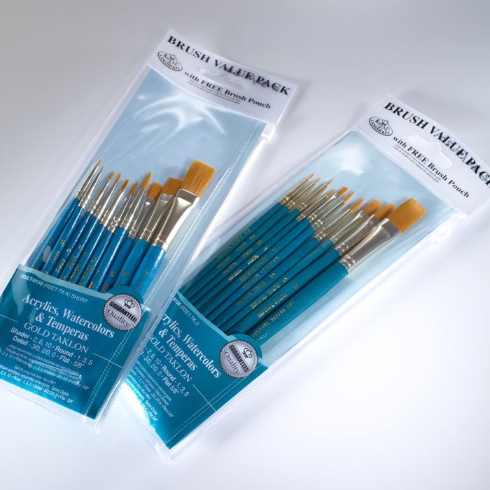 Extra-Short Detail Brush Set 