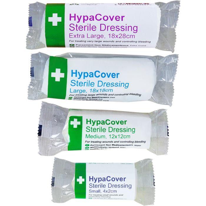 Sterile Dressings - Assorted - Pack of 12