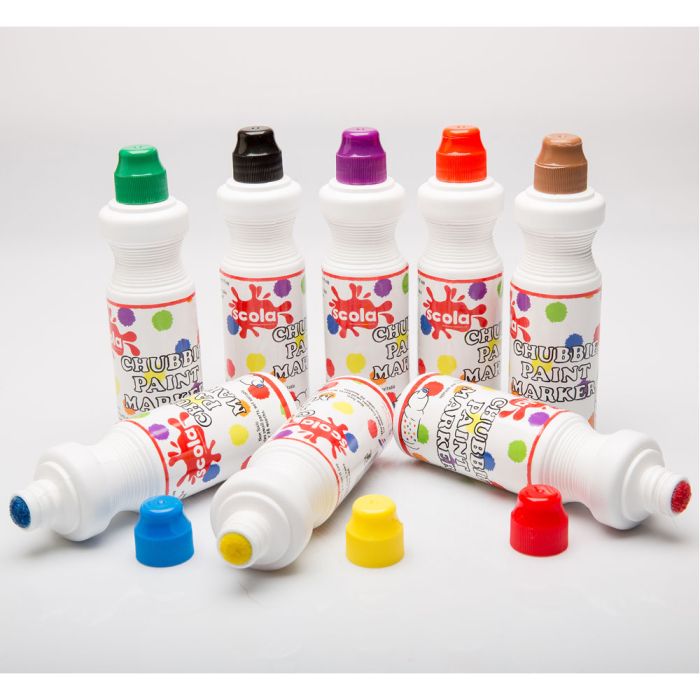 Chubbie Marker Paints Chubbie Marker Paints