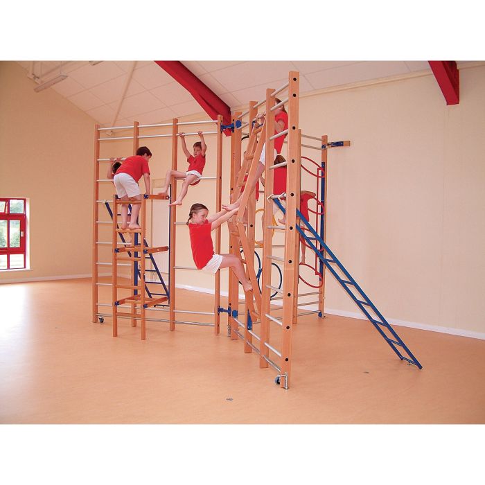 Universal Trio Nova Climbing Frame - Multi - H2.93m