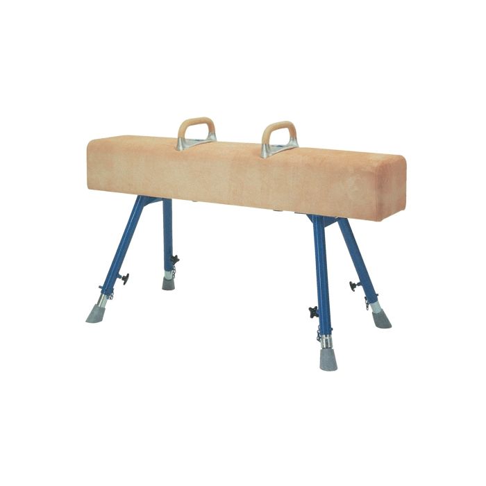 Niels Larsen Vaulting Horse Square End With Pommels and No Castors - Adjustable