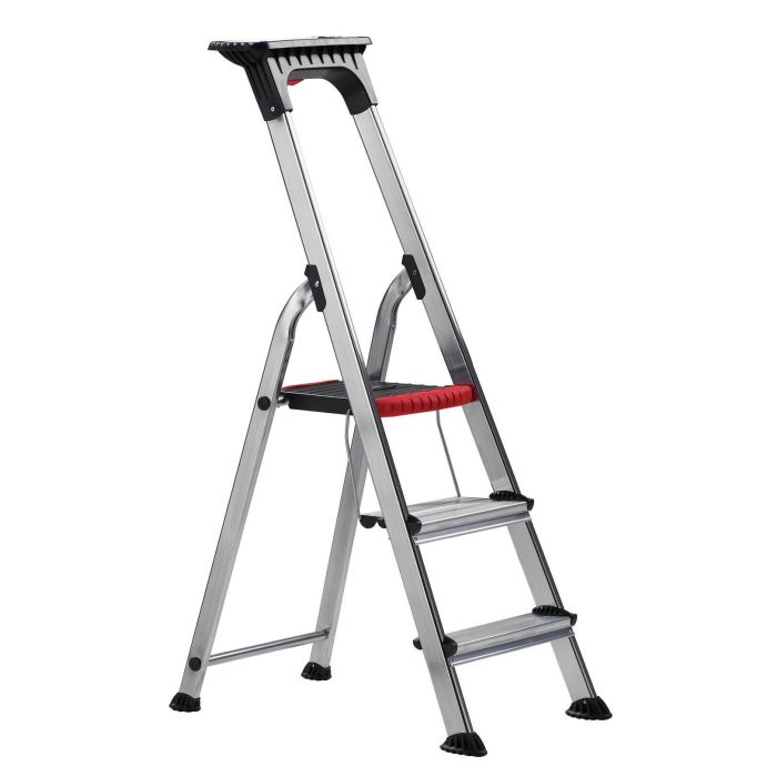 Double Decker Stepladder - 3 Tread