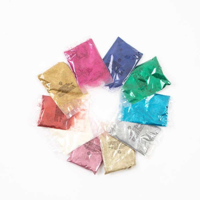 Classmates Eco-Glitter Refill Bags - 30g - Pack of 10 Classmates Eco-Glitter Refill Bags - 30g - Pack of 10