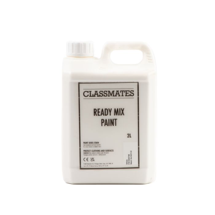 Classmates 2L Ready Mixed Paint - White
