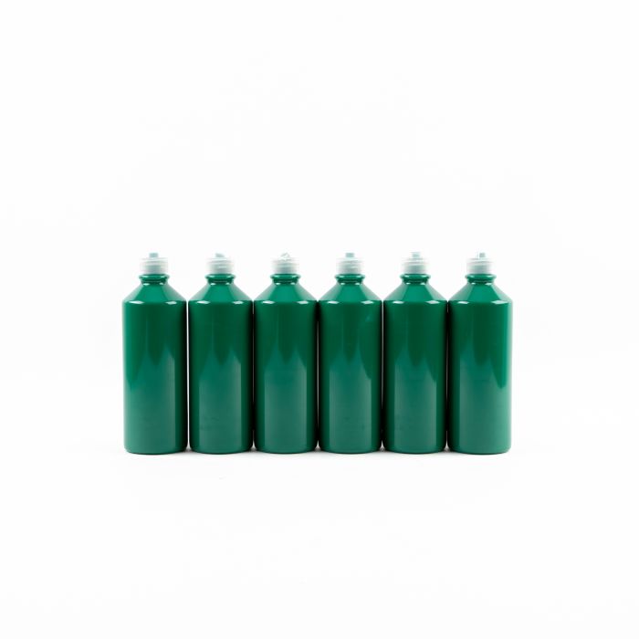 Ready Mixed Washable Paint 600ml - Green - Pack of 6 Ready Mixed Washable Paint 600ml - Green - Pack of 6