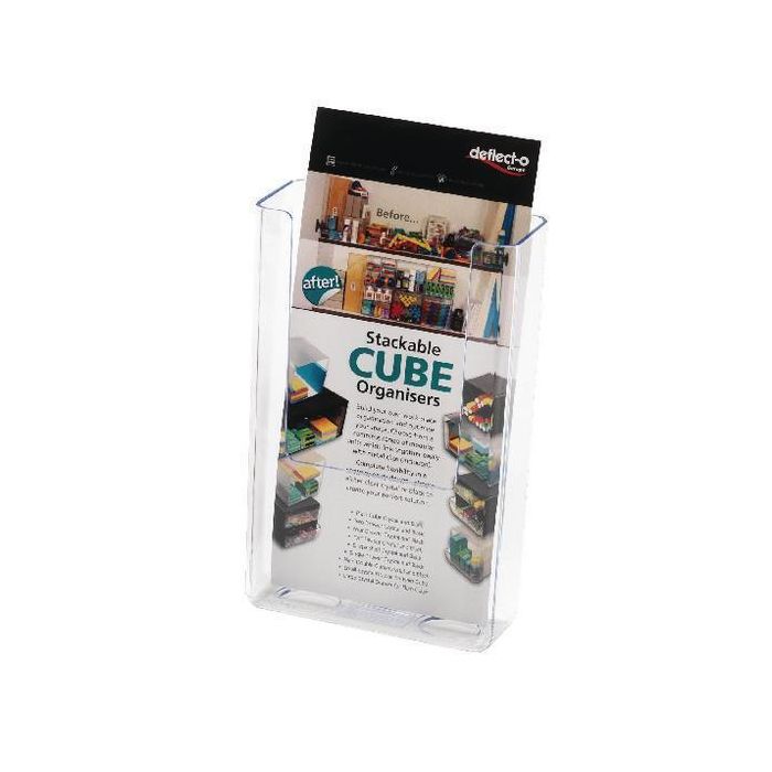 Deflecto 1/3 A4 Flat Back Lit Holder