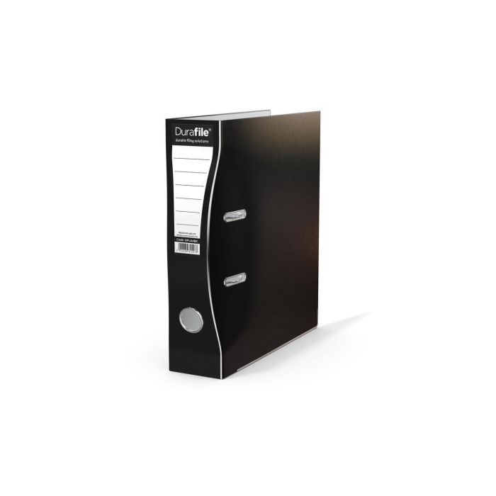 DuraFile Lever Arch File A4 - Black - Pack of 10
