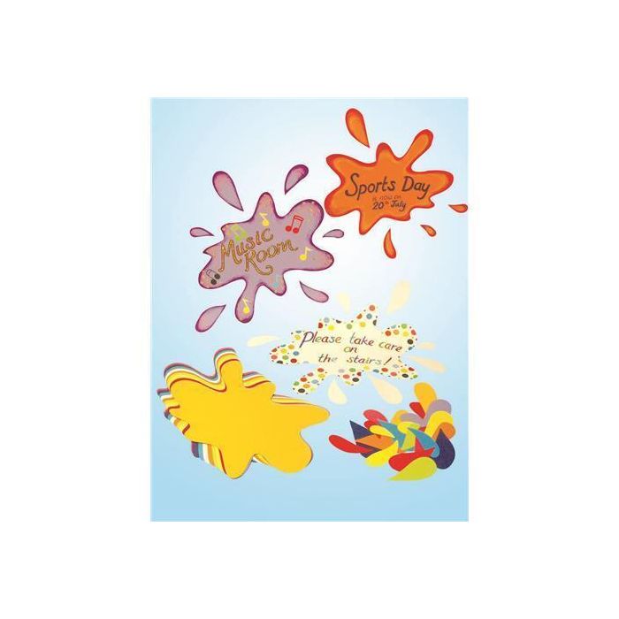 Splat Display Boards - Pack of 10