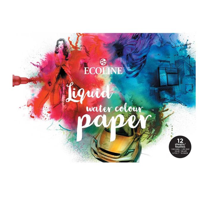 Ecoline Watercolour Paper Pad - 24 x 32 cm Ecoline Watercolour Paper Pad - 24 x 32 cm