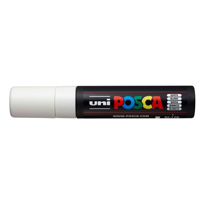Uni Posca Marker PC-17K White
Uni Posca Marker PC-17K White