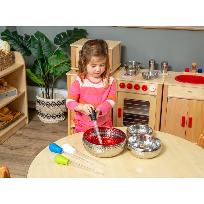 Mixed Coloured Droppers - Pack of 4 Mixed Coloured Droppers - Pack of 4