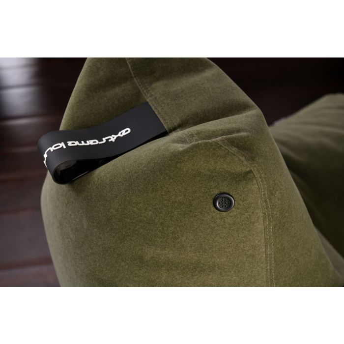 Large Bean Bag Brushed Suede - Moss Green