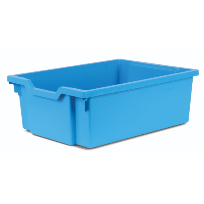 Deep Storage Tray Cyan