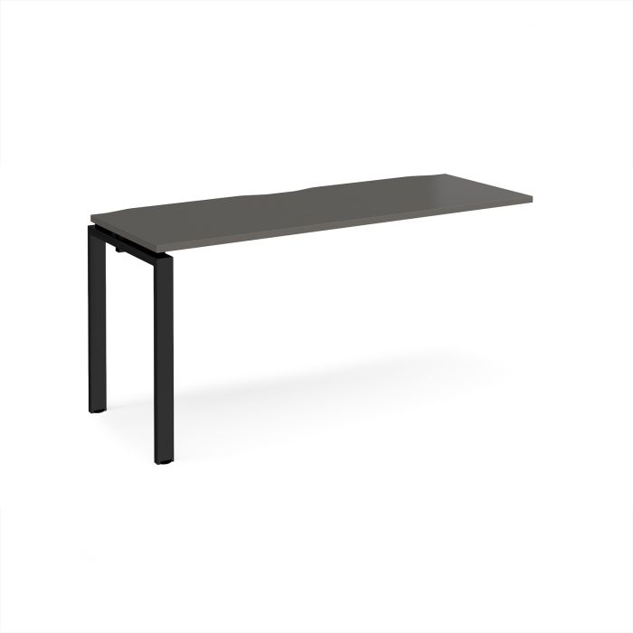 Adapt Single Desk Add On 600mm - Grey
