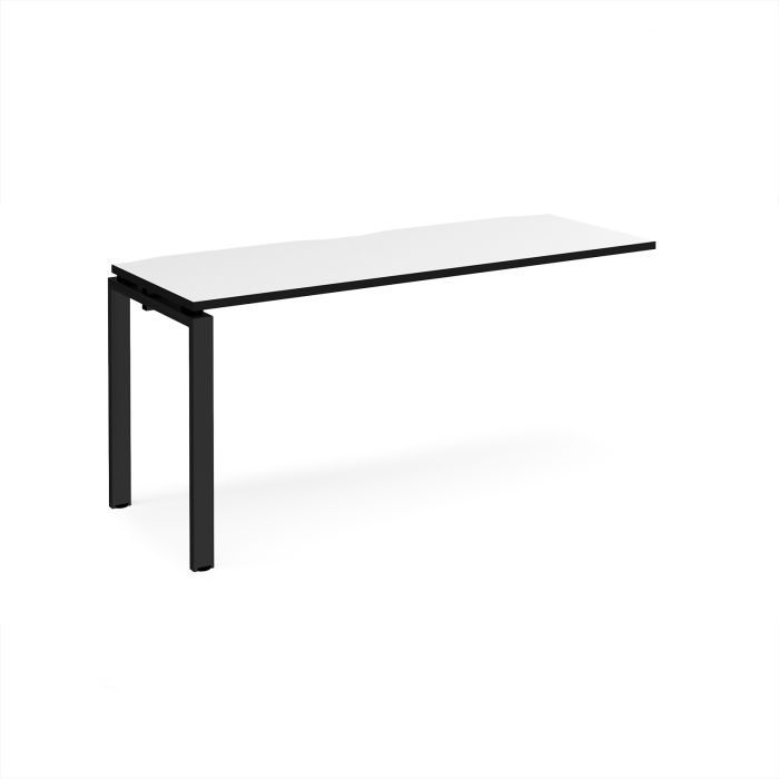 Adapt Single Desk Add On 600mm - White Adapt Single Desk Add On 600mm - White