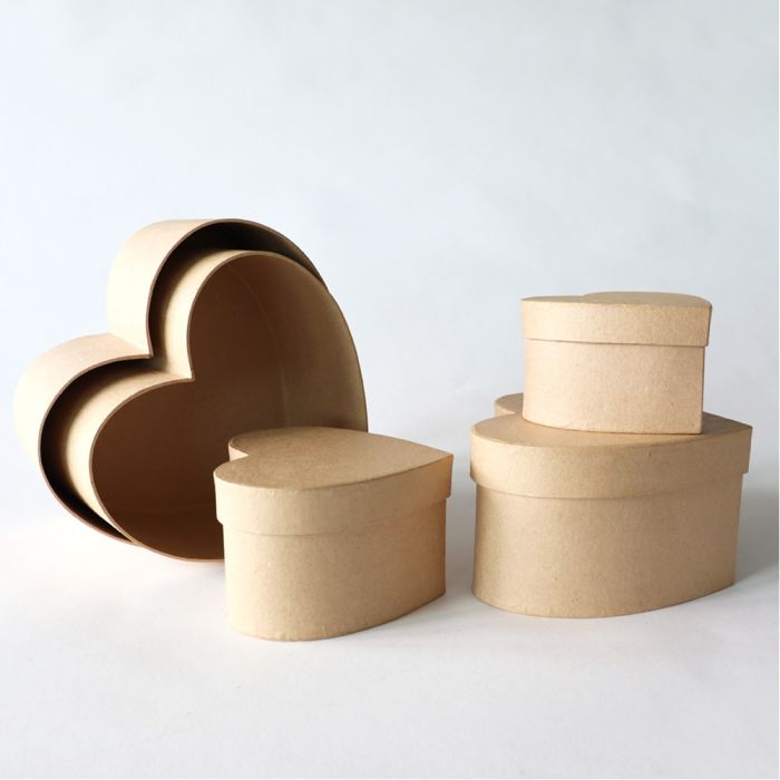 Large Heart Boxes - Assorted Large Heart Boxes - Assorted