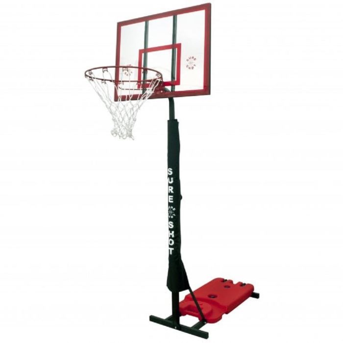 Portable Basketball Unit with Acrylic Backboard and Padding