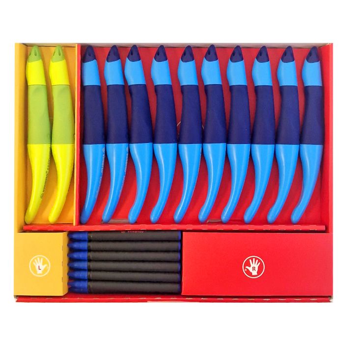 STABILO - Ergonomic Rollerball - Classpack of 12