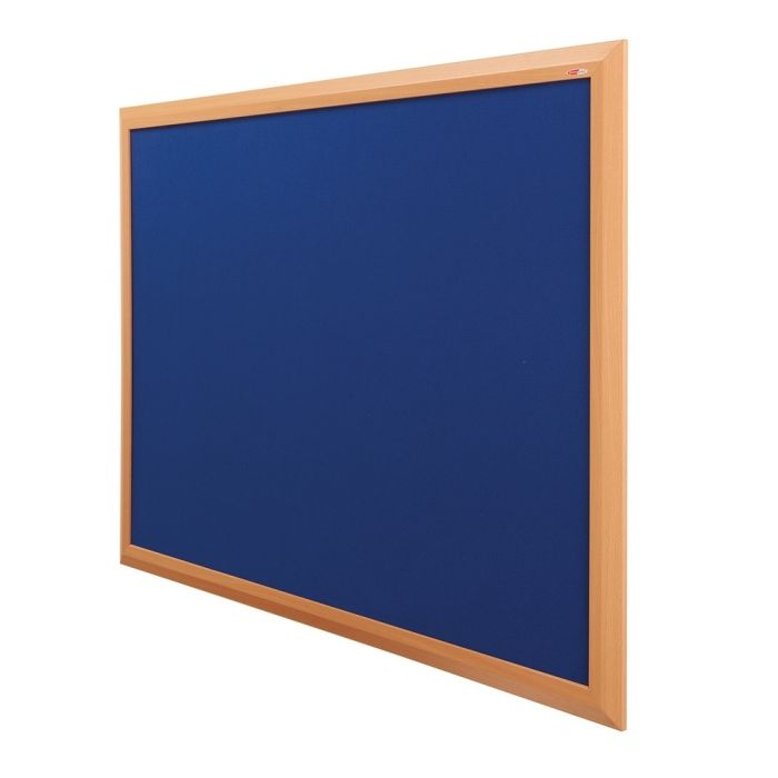 Eco-Premier Felt Noticeboard 1200 x 2400mm - Blue Eco-Premier Felt Noticeboard 1200 x 2400mm - Blue