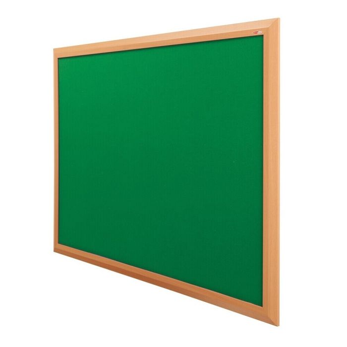 Eco-Premier Felt Noticeboard 1200 x 2400mm - Green Eco-Premier Felt Noticeboard 1200 x 2400mm - Green