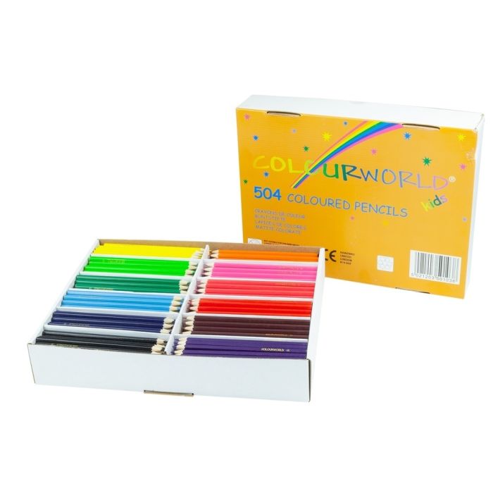Colouring Pencils - Pack of 500 Colouring Pencils - Pack of 500