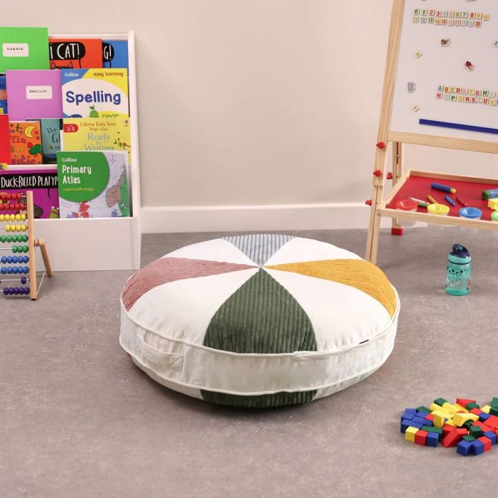 Sensory Floor Cushion - Multi-colour