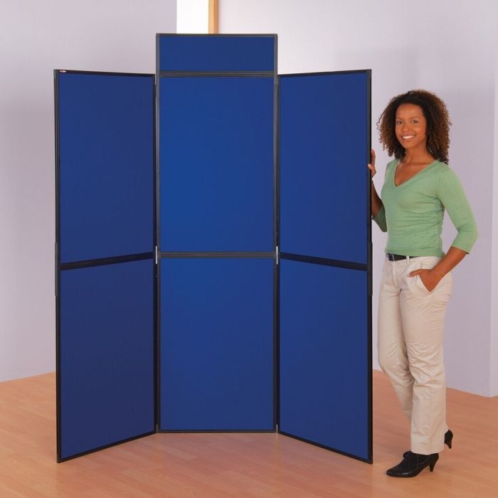 Busyfold Light 6 Panel Folding Kit With Header & Carry Bag - Blue Busyfold Light 6 Panel Folding Kit With Header & Carry Bag - Blue