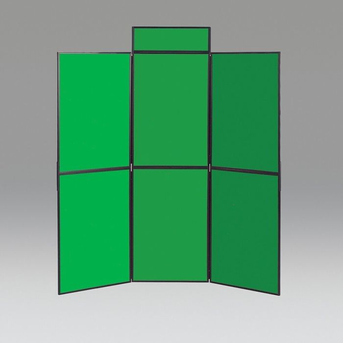 Busyfold Light 6 Panel Folding Kit With Header & Carry Bag - Green