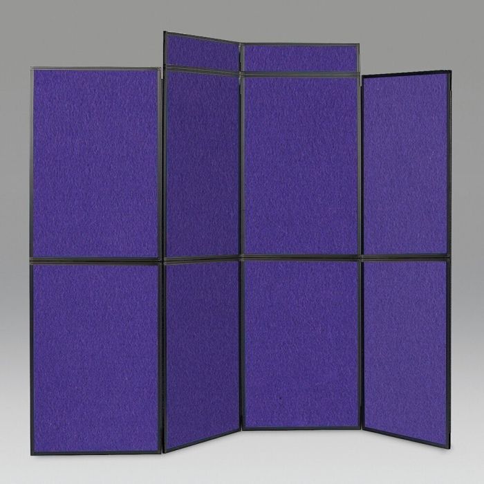 Busyfold Light 6 Panel Folding Kit With Header & Carry Bag - Purple Busyfold Light 6 Panel Folding Kit With Header & Carry Bag - Purple