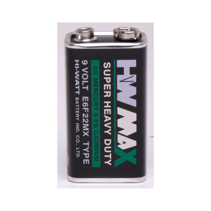 Zinc Chloride Batteries - PP3 - 9V. Pack of 4 Zinc Chloride Batteries - PP3 - 9V. Pack of 4