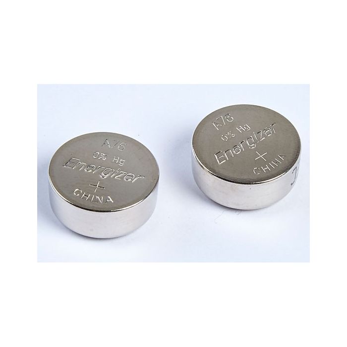 Button Cells - LR44 - 11.6mm dia x 5.4mm high. Pack of 2 Button Cells - LR44 - 11.6mm dia x 5.4mm high. Pack of 2