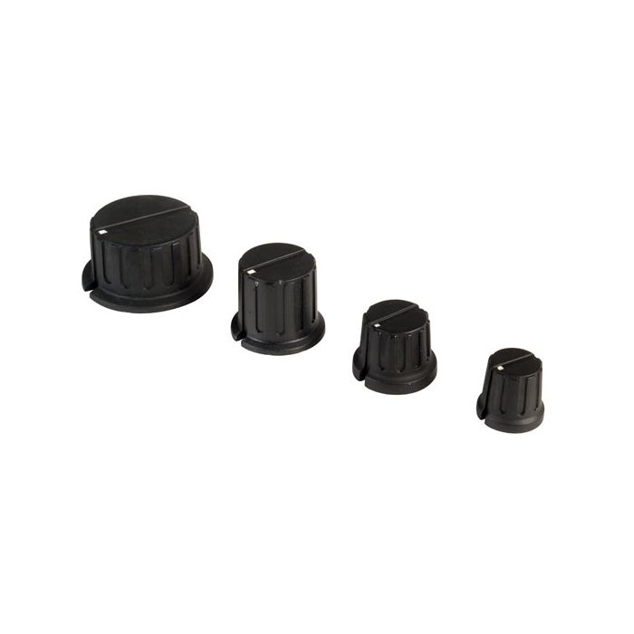 Matt Black Control Knobs. Pack of 5 Matt Black Control Knobs. Pack of 5