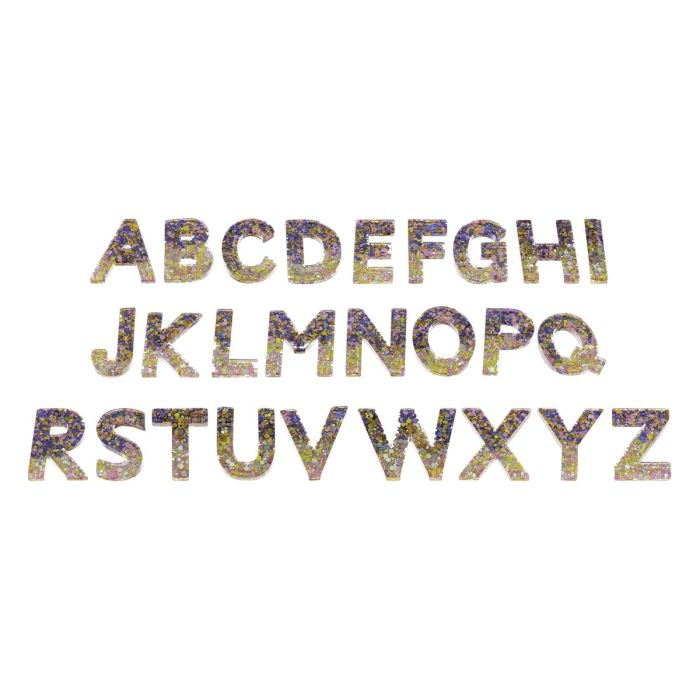 Resin Sequin Letters